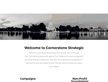 Tablet Screenshot of cornerstone-strategic.com